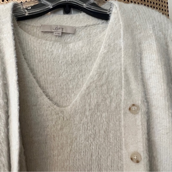 Ann Taylor Fuzzy Twin Set - Picture 5 of 5